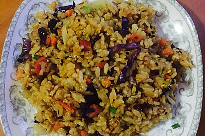 花色炒饭