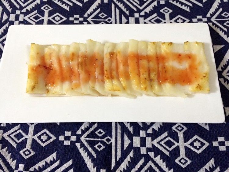 香煎墨鱼饼的做法
