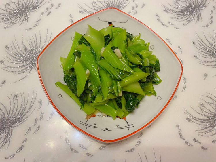 清炒芥菜的做法