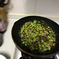 咸菜毛豆炒蛤蜊肉的做法图解14