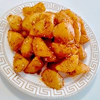 #美食视频挑战赛#椒盐土豆的做法图解5