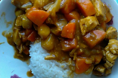 懒人咖喱鸡肉饭