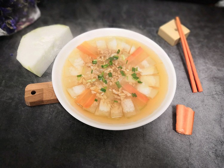 虾米蒸冬瓜的做法