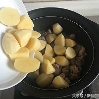 沙茶酱土豆烧鸡肉的做法图解5