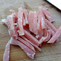 蒜苔虾仁炒肉的做法图解4