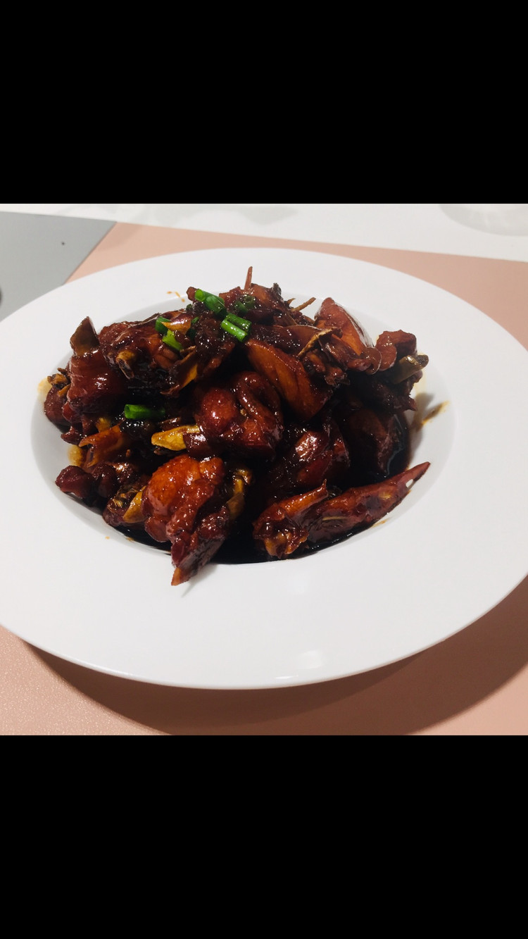 酒焖红烧鸡的做法
