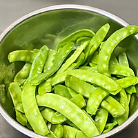 #奈特兰芝士粉挑战赛#荷兰豆炒腊肉的做法图解1