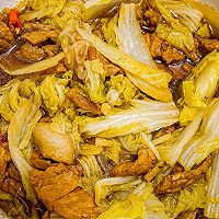 白菜猪肉炖粉丝 巨简单热乎乎下饭菜的做法图解10