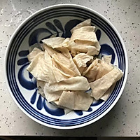 #肉食者联盟#白菜腐皮炖五花肉的做法图解8