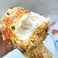 #餐桌上的春日限定#香葱肉松面包的做法图解17