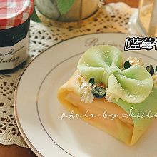 #蓓妮妈妈美味#精制 · 蓝莓礼盒蛋糕~