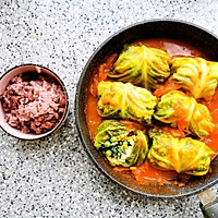 荠菜豆腐菜包的做法图解8