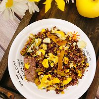 #流感季饮食攻略#萝卜干蛋炒饭的做法图解8