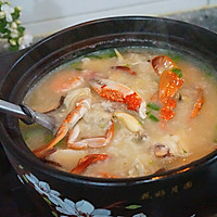 螃蟹鲍鱼粥的做法图解26