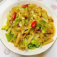 #感恩节为TA做顿饭#包菜炒饼的做法图解14
