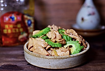 #多力金牌大厨带回家#金牌豉汁凉瓜炒肉片的做法