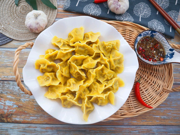 冬至南瓜饺子（香菇大肉馅）水饺