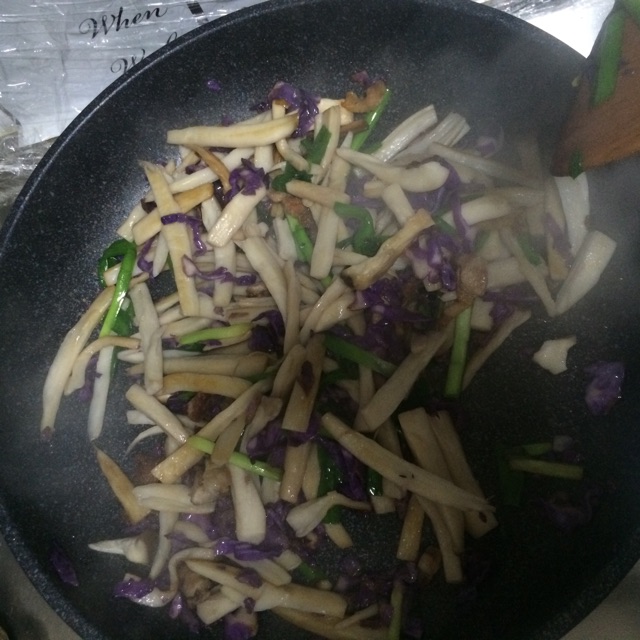 杏鲍菇炒五花肉的做法图解7