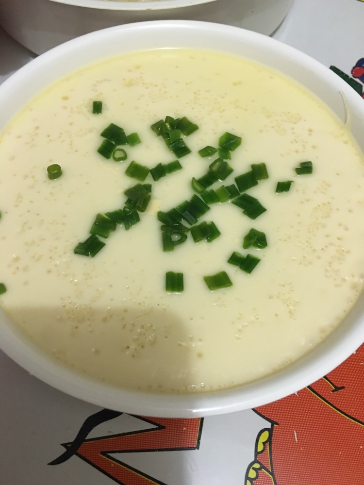 粉絲蝦米蒸蛋的做法图解1