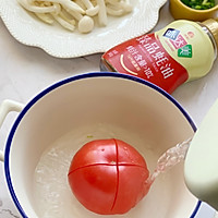 减脂餐-番茄菌菇滑蛋的做法图解2