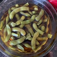 毛豆的2种卤制方法：卤毛豆，糟毛豆的做法图解5