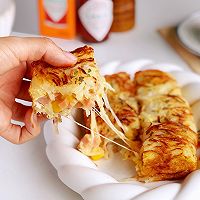 芝士拉丝土豆饼的做法图解9