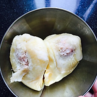 自制榴莲冰淇淋的做法图解3