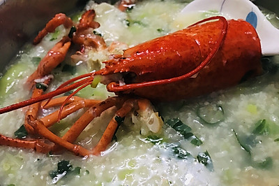 龙虾蔬菜粥