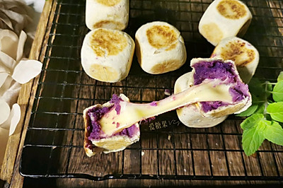 紫薯仙豆糕