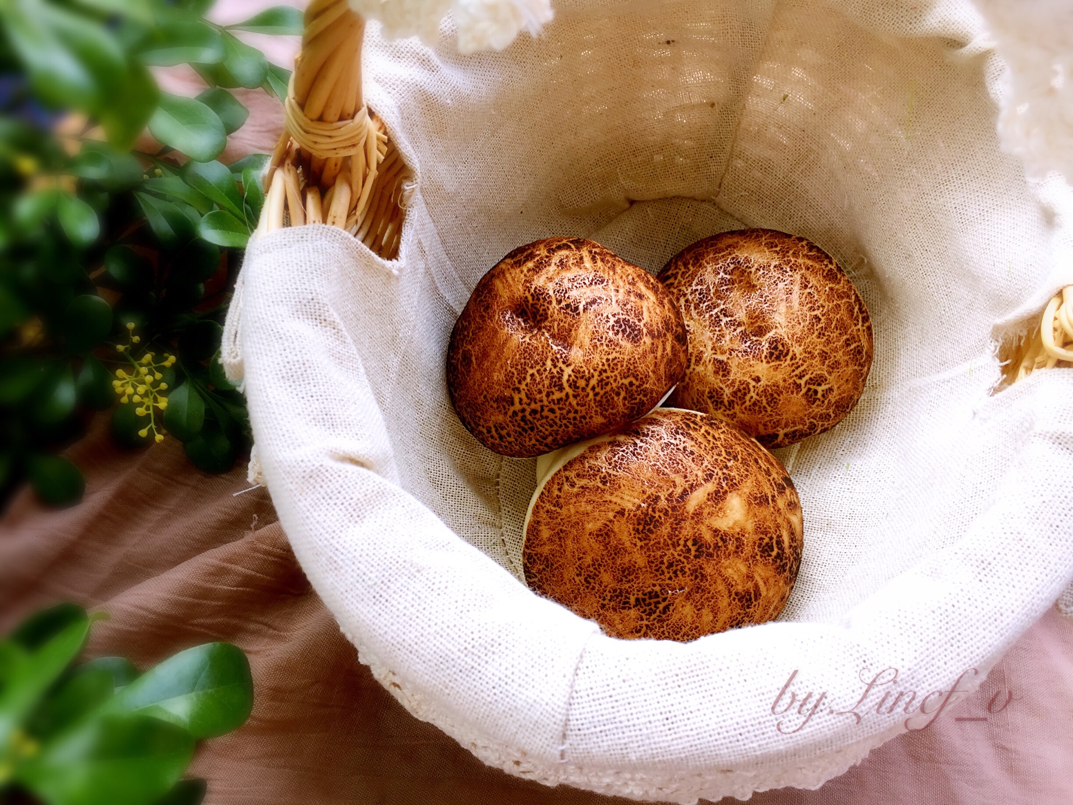 Steamed bread with mushroom