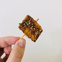 在家烤孜然豆腐的做法图解6