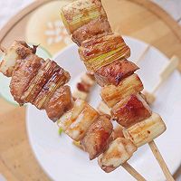 大葱鸡肉串的做法图解13