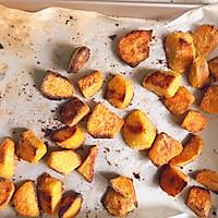 #美味烤箱菜，就等你来做！#蜜汁烤红薯角的做法图解11