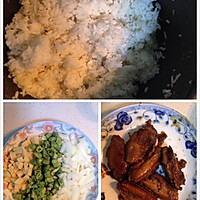 豆角土豆加鸡翅闷米饭（中午剩的米饭）的做法图解1