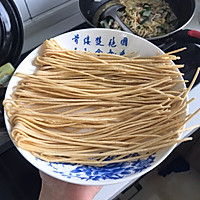 熟黄豆粉面条#自制筋道面条（机子压面）熟黄豆粉的妙用的做法图解10