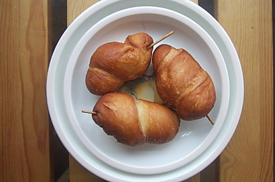 充满回忆的鸡腿面包