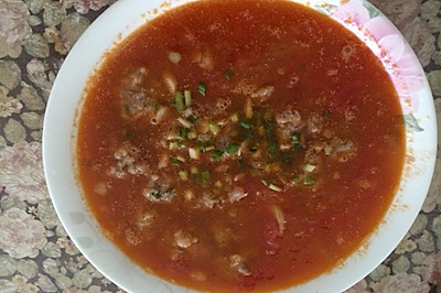 蕃茄肉丸浓汤