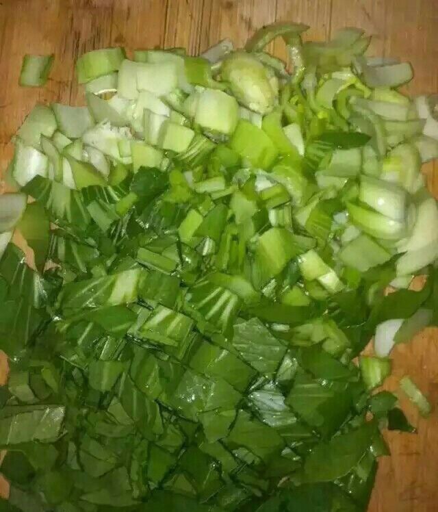 油菜面（分享）的做法图解2