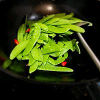 低卡清甜的：懒人清炒荷兰豆的做法图解4
