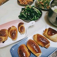 蜜糖烤奶香小面包的做法图解7