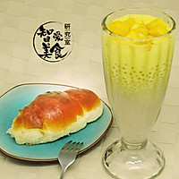 微波炉饮品——芒果椰汁西米露的做法图解4