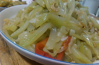 虾米瓠子瓜（付瓜）超简单