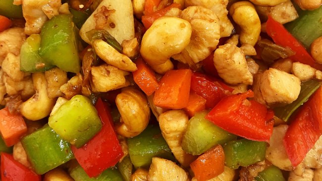 腰果鸡丁的做法