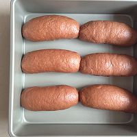 可可味淡奶油面包的做法图解12