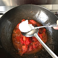 西红柿鸡蛋烩金针菇的做法图解5