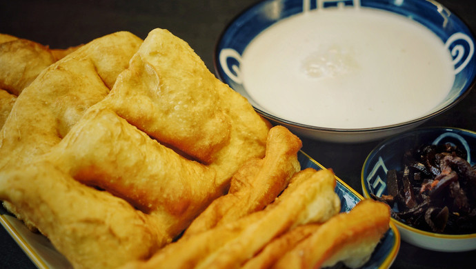早餐组合｜极速豆浆+油条油饼｜营养健康｜超级详细