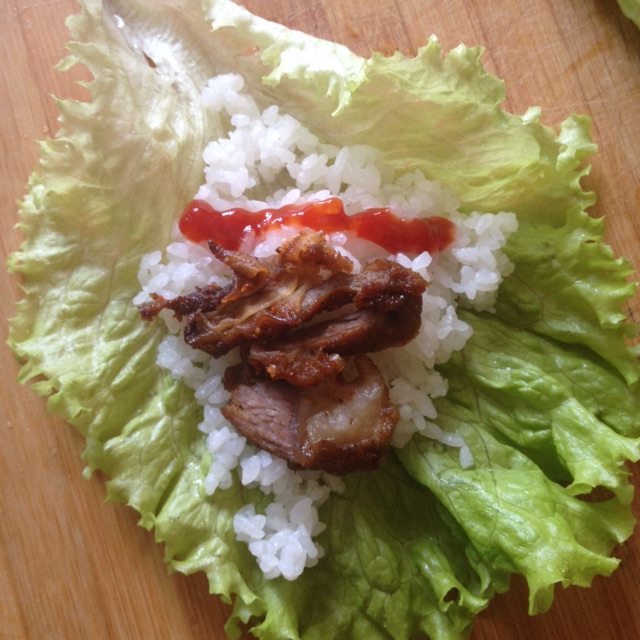 烤肉包饭