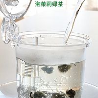 海盐冰抹茶，清香爽口！的做法图解1