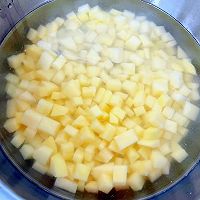 #刘畊宏女孩减脂饮食#五花肉芸豆土豆蚬子荞麦面的做法图解9