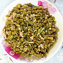 肉末酸豆角